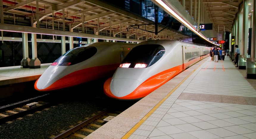 Taiwan THSR 700T High-Speed Train