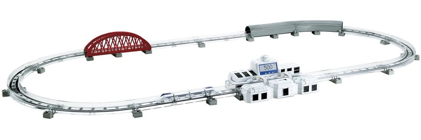 Tomy Linear Liner Maglev Toy Train Circle Track
