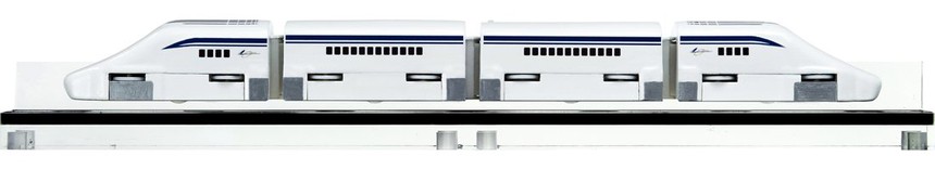 Tomy Linear Liner Maglev Toy Train Levitating Side View
