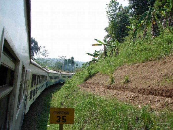 Indonesia Train Ride