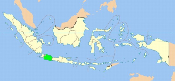 Indonesia - West Java map