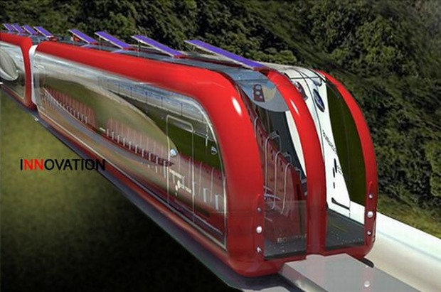 Solar Maglev Train Innovation