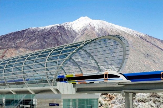 Maglev on the Canary Islands
