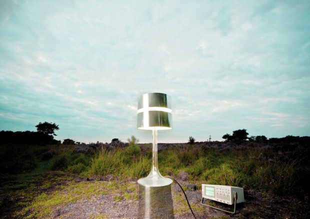 Maglev Lamp in Nature