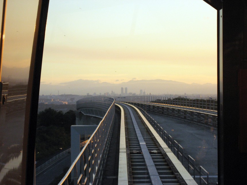 Expensive maglev track