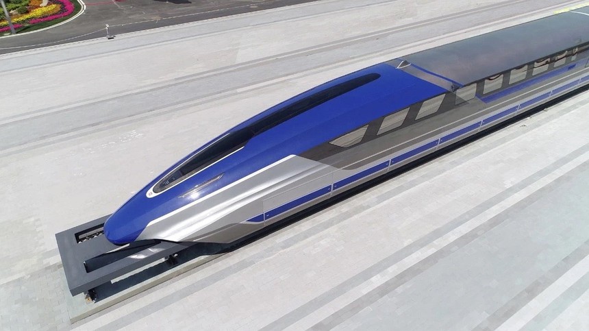 The New Chinese Built Maglev Train