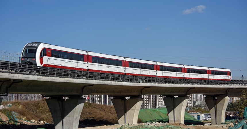 Beijing S1 line maglev CRRC Maglev 1.0