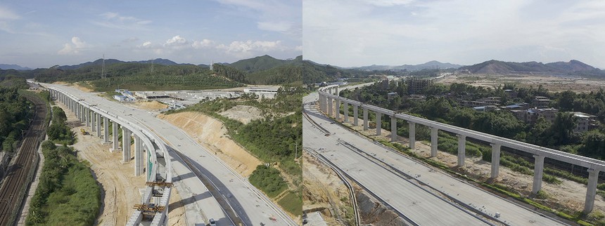 Qingyuan Maglev Line Under Construction