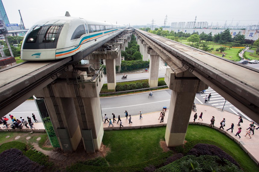 Environmentally friendly maglev