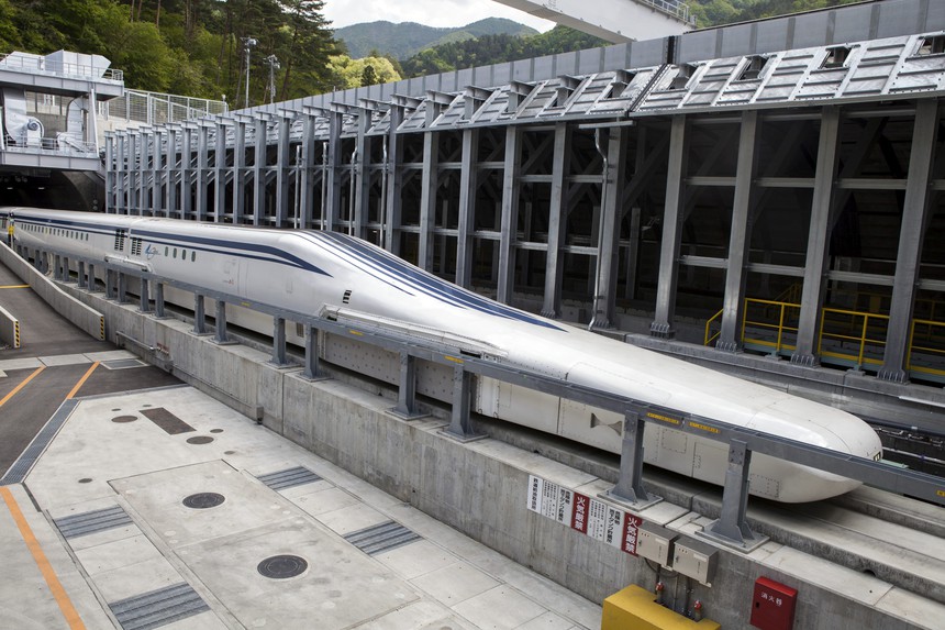 Maglev is safe, L0 Series SCMaglev Japan