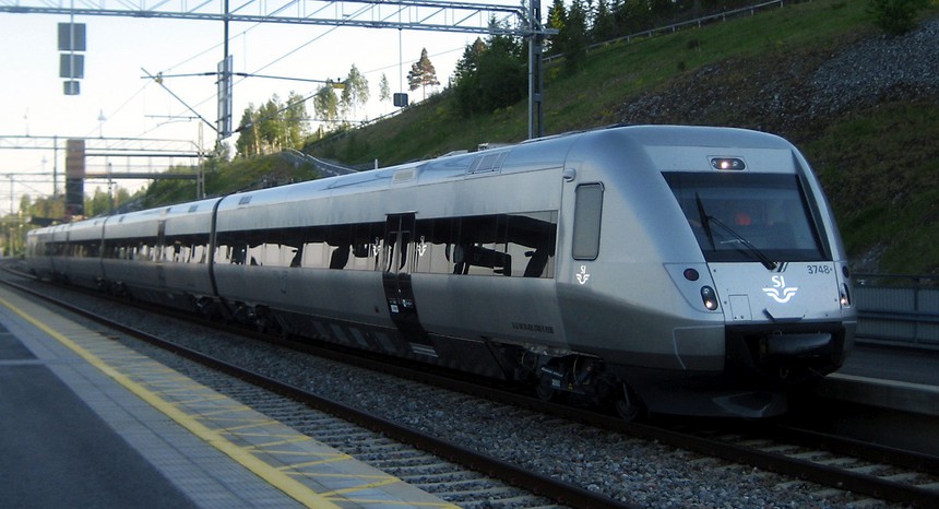 Sweden Regina SJ X55 high-speed train