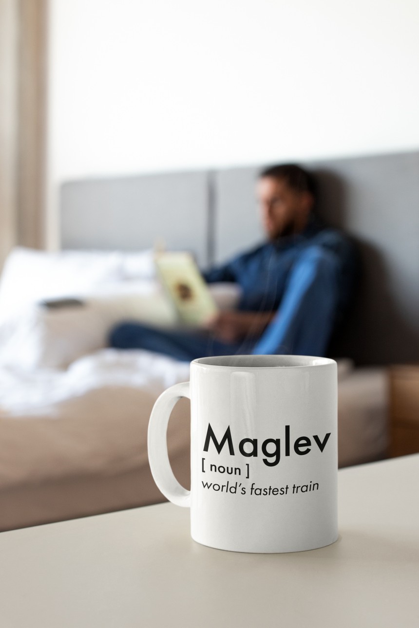 The World's Fastest Train Maglev Mug