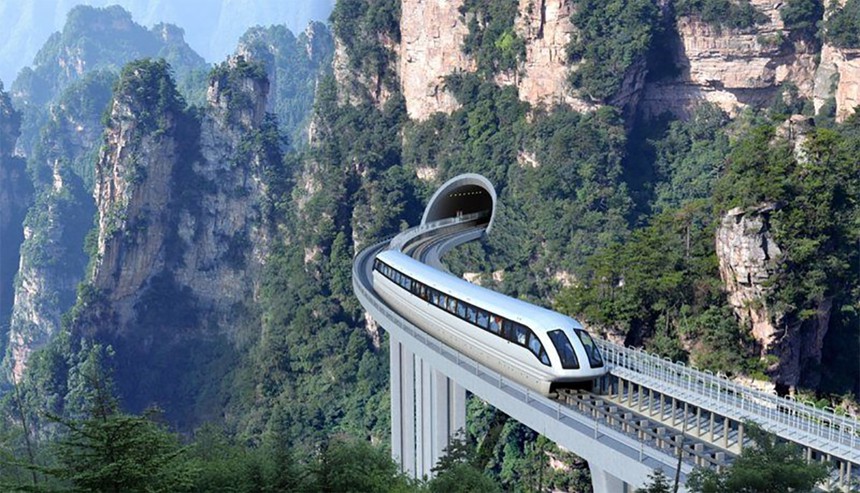 Zhangjiajie Tourism Maglev Line
