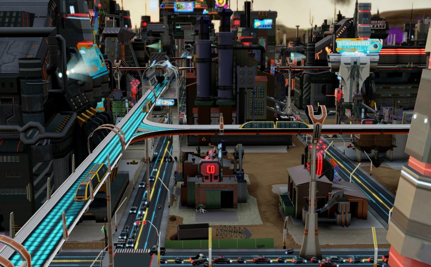 SimCity maglev lines