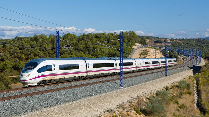 Spain AVE Class 103 High-Speed Train