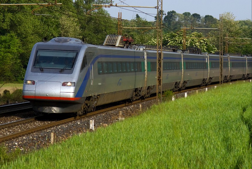 Greece Trenitalia ETR 485 Pendolino high-speed train