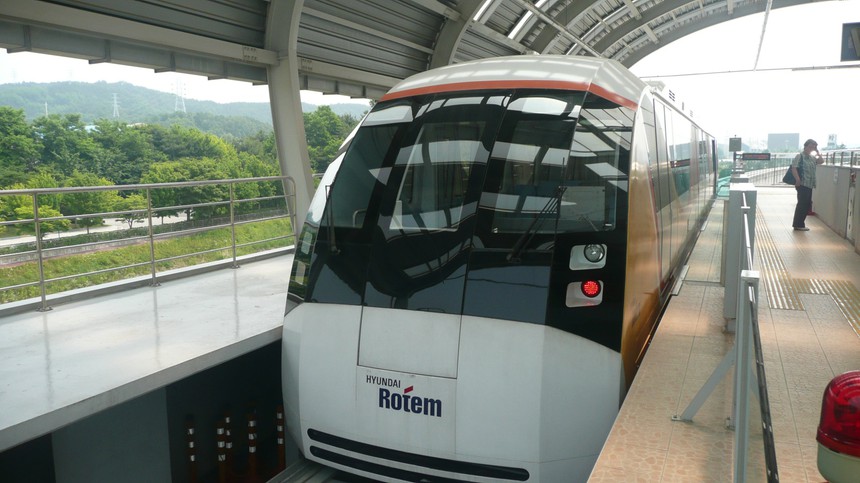 Daejeon Expo Park Maglev Train