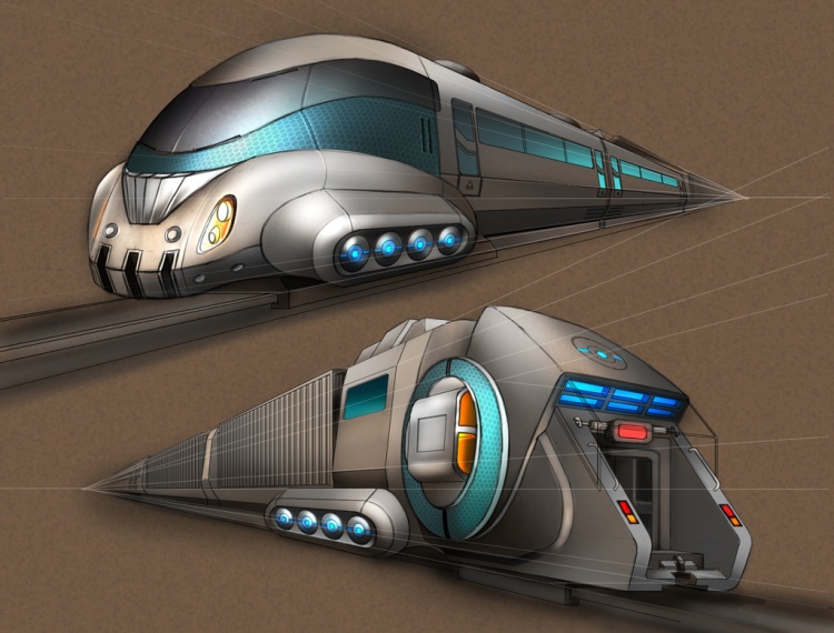 futuristic-train