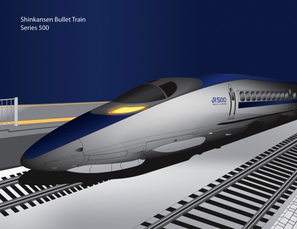 Series 500 Bullet Train