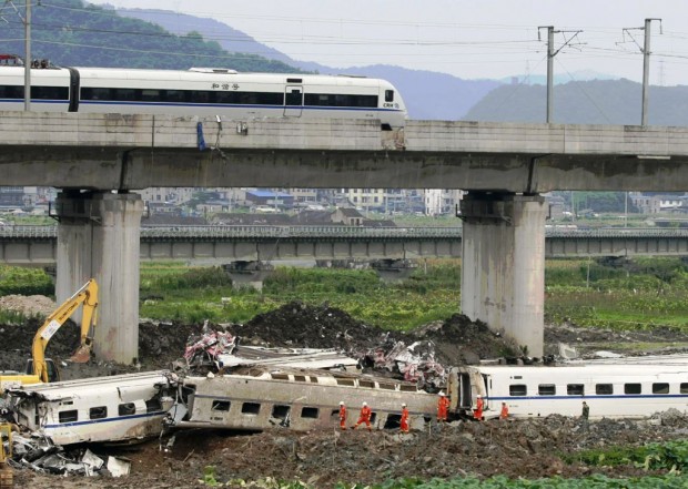 High Speed Train Crash